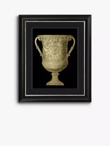 John Lewis Brookpace Lascelles Garden Antiquities V Framed Print, 60 x 50cm, Black- Buy online at McGrocer