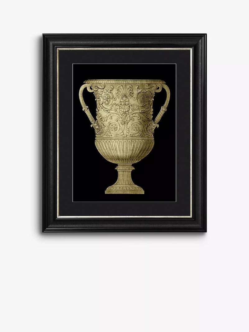 Brookpace Lascelles framed print Garden Antiquities V 60x50cm, imported from the UK