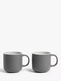 John Lewis Puritan stoneware mugs set of two 375ml, UK version