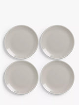 John Lewis John Lewis Puritan Stoneware Side Plates Set of 4, 21.5cm- Buy online at McGrocer