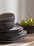 John Lewis Puritan stoneware side plates set of 4 21.5cm - British product