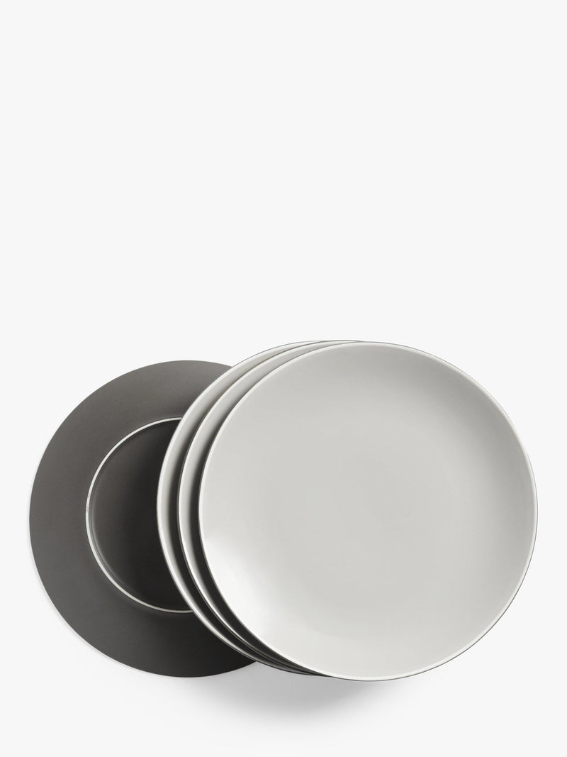 John Lewis Puritan stoneware dinner plates set of 4 27.8cm, UK version