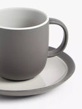 John Lewis Puritan stoneware cup and saucer set of 2 250ml (British brand)