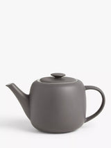 John Lewis John Lewis Puritan Stoneware 4 Cup Teapot, Blue Indigo, 1.1L- Buy online at McGrocer
