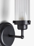John Lewis ribbed glass wall light, UK version