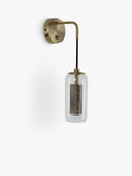 John Lewis Tulip wall light 35cm antique brass UK version