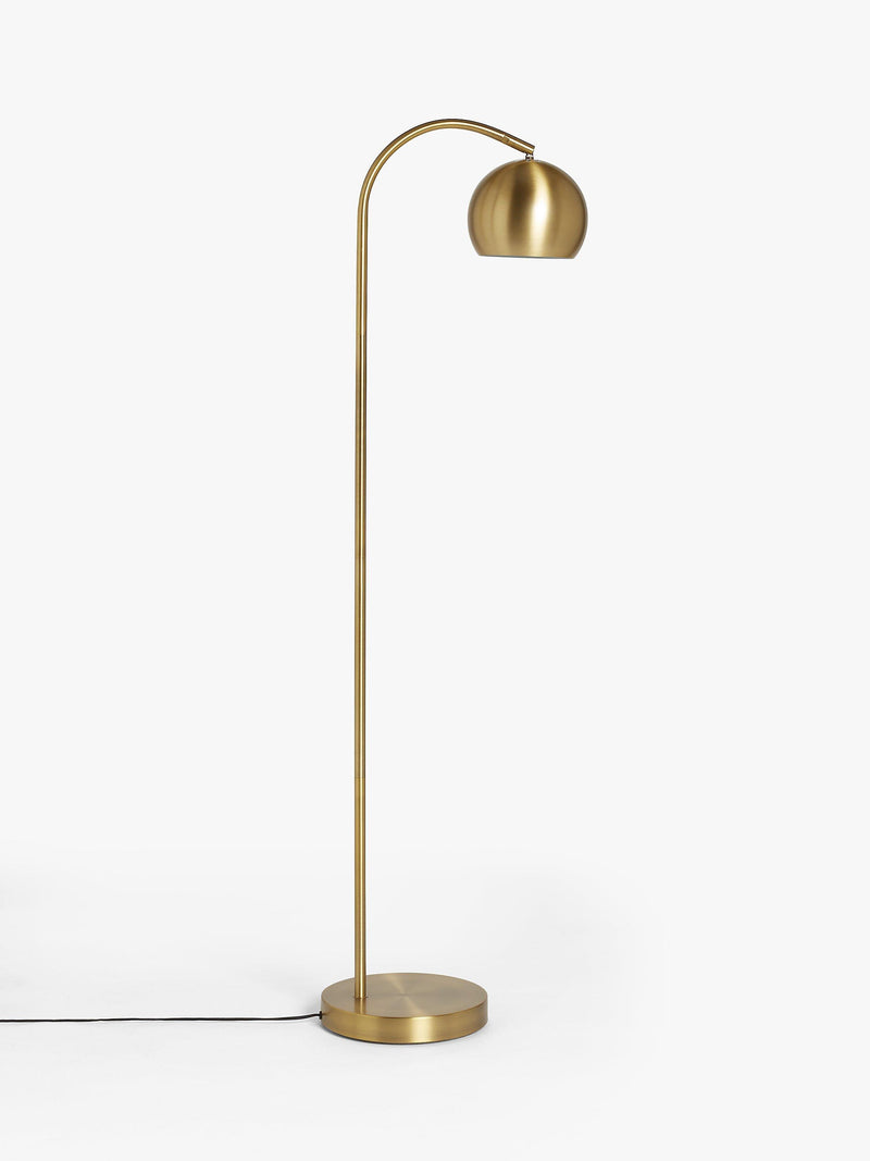 John Lewis Hector mini floor lamp antique finish, imported from the UK