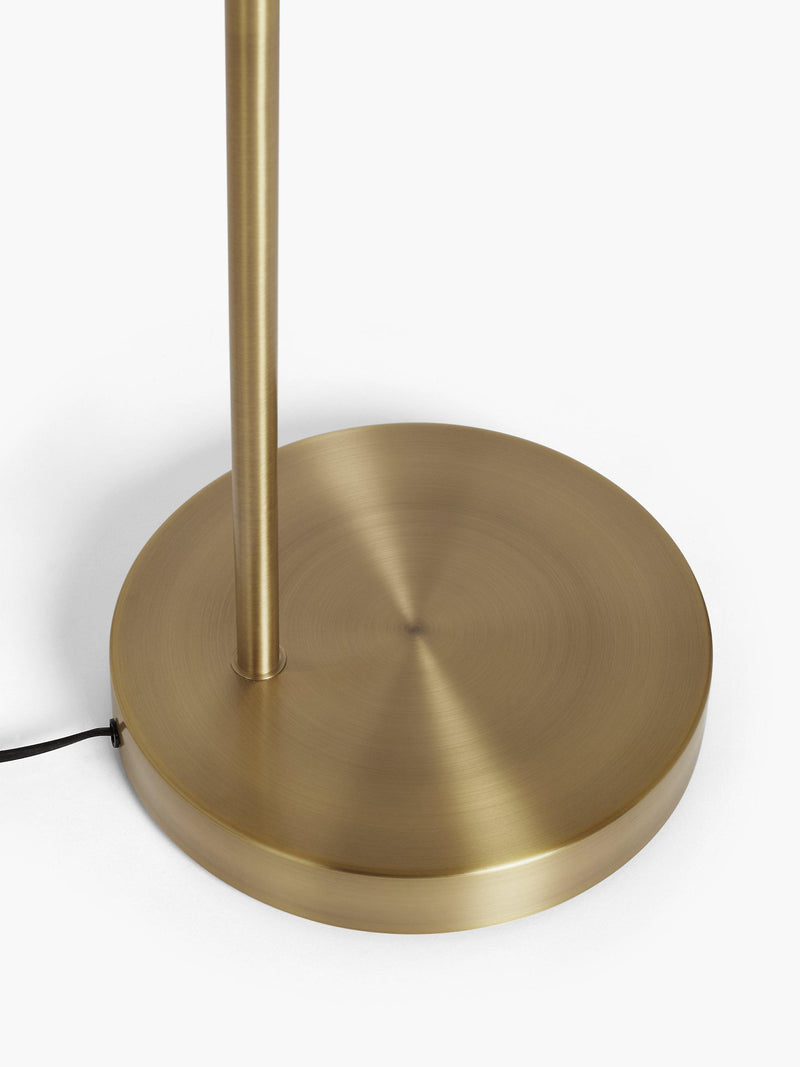 John Lewis Hector mini floor lamp antique finish, imported from the UK