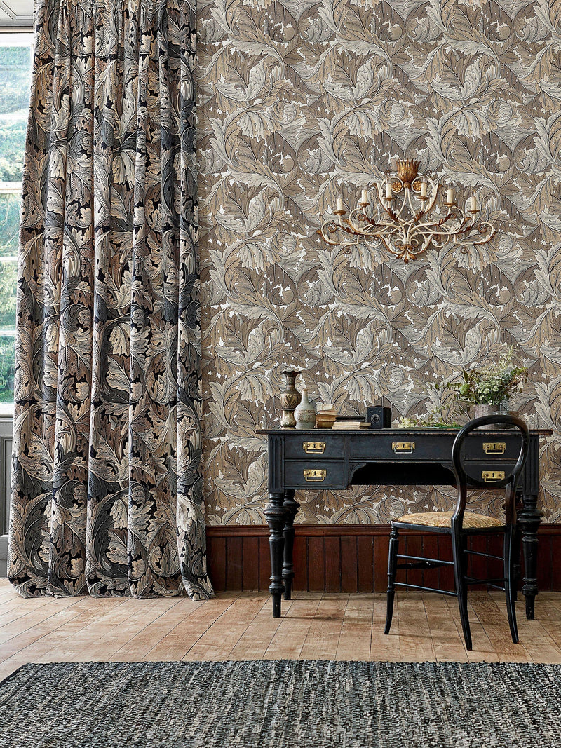 Morris & Co. Acanthus velvet furnishing fabric 130cm, UK version