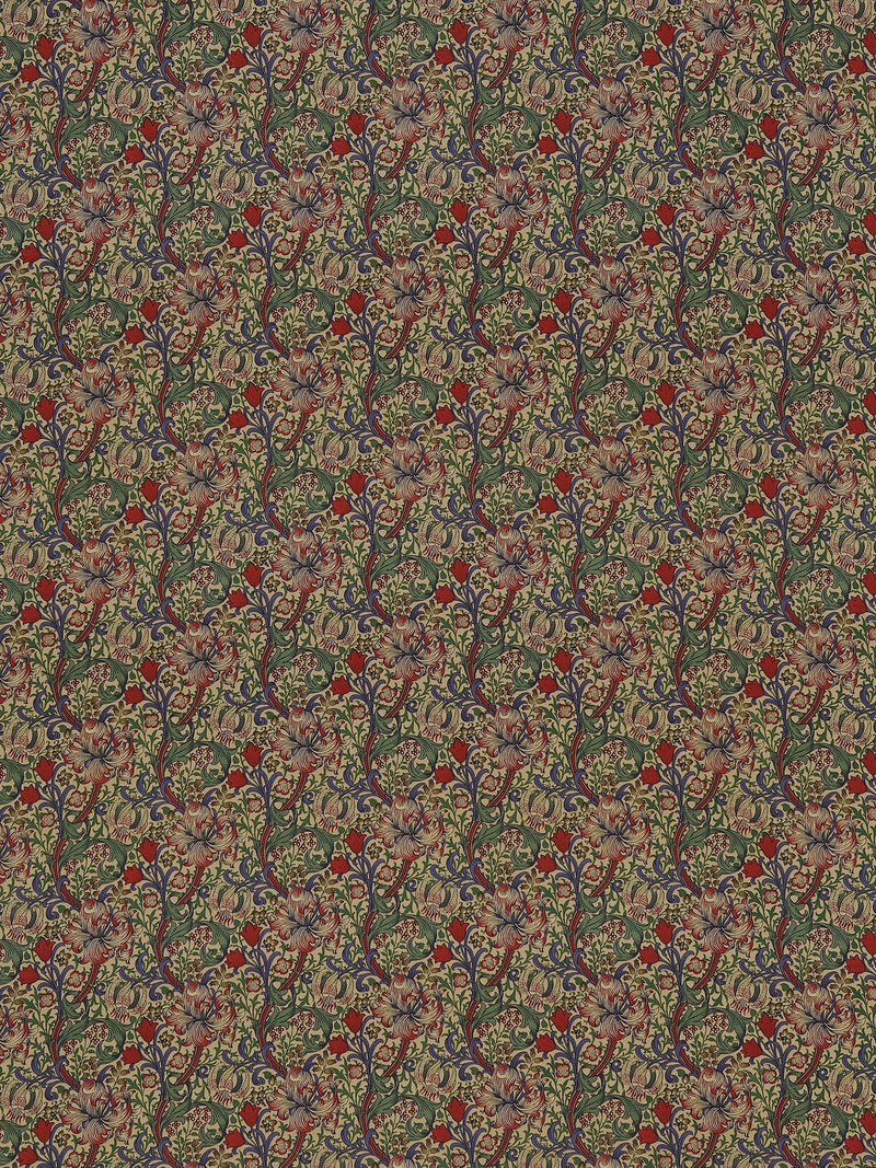 Morris & Co. Golden Lily Minor Furnishing Fabric