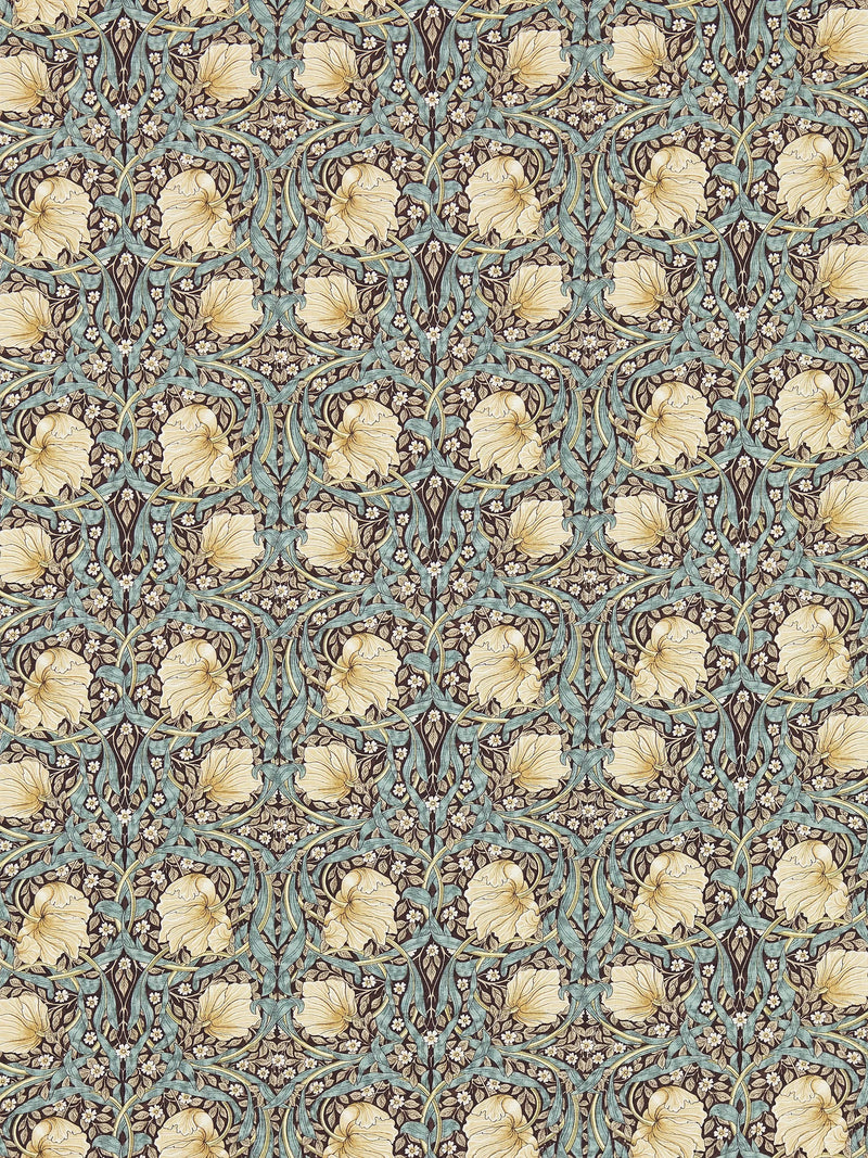 Morris & Co. Pimpernel Print Furnishing Fabric floral pattern, imported from the UK