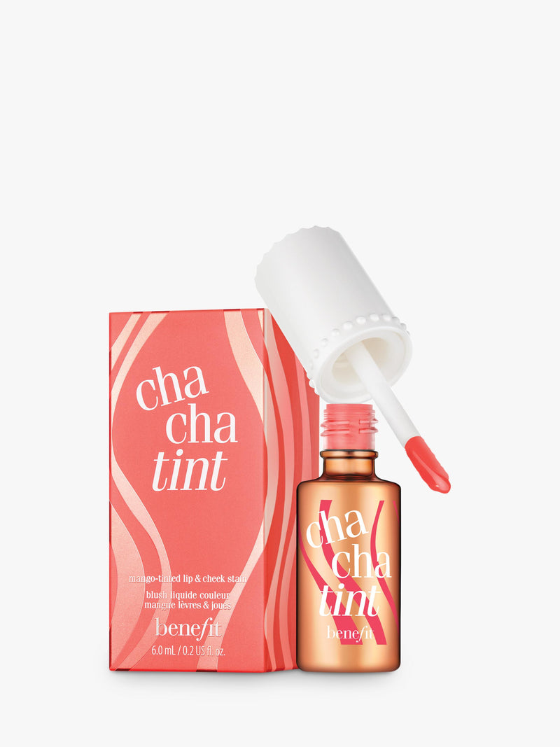 Benefit Cha Cha Tint mango-tinted lip and cheek stain 6ml - British product