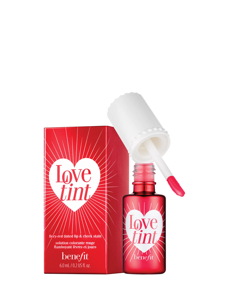 Benefit Lovetint Tinted Lip and Cheek Stain Fiery Red - British product