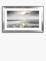 John Lewis John Lewis Mike Shepherd 'Reflections of Heaven' Embellished Framed Print, 71 x 110cm, Silver/Multi- Buy online at McGrocer
