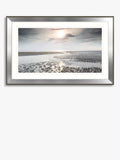 John Lewis Reflections of Heaven framed print 110cm silver (British brand)
