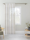 John Lewis fine stripe voile fabric natural 280cm (British brand)