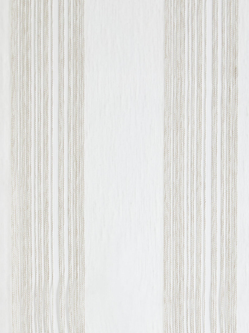 John Lewis fine stripe voile fabric natural 280cm (British brand)