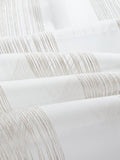 John Lewis fine stripe voile fabric natural 280cm (British brand)