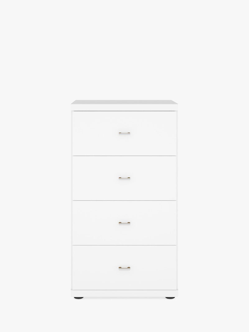John Lewis Elstra 4 drawer chest of drawers H86cm, imported from the UK