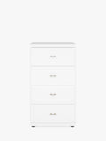John Lewis Elstra 4 drawer chest of drawers H86cm, imported from the UK