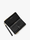 Michael Kors Jet Set pebbled leather wristlet purse, UK version