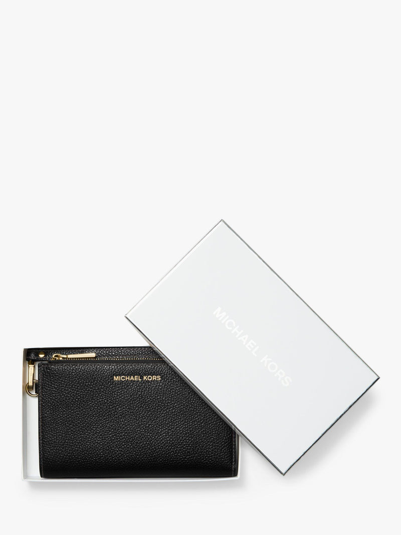 Michael Kors Jet Set pebbled leather wristlet purse, UK version
