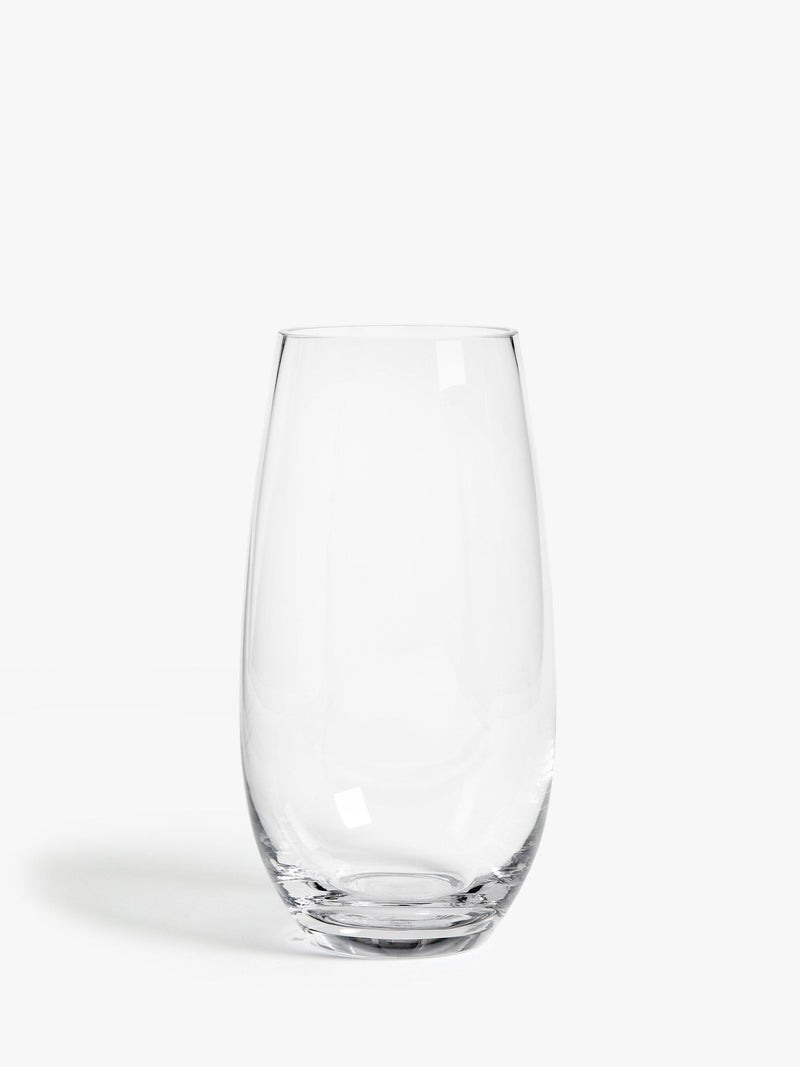 Bullet Glass Vase 27cm Clear