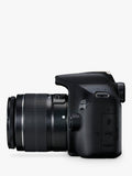 Canon EOS 2000D digital SLR camera with 18-55mm lens, UK version