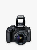 Canon EOS 2000D digital SLR camera with 18-55mm lens, UK version