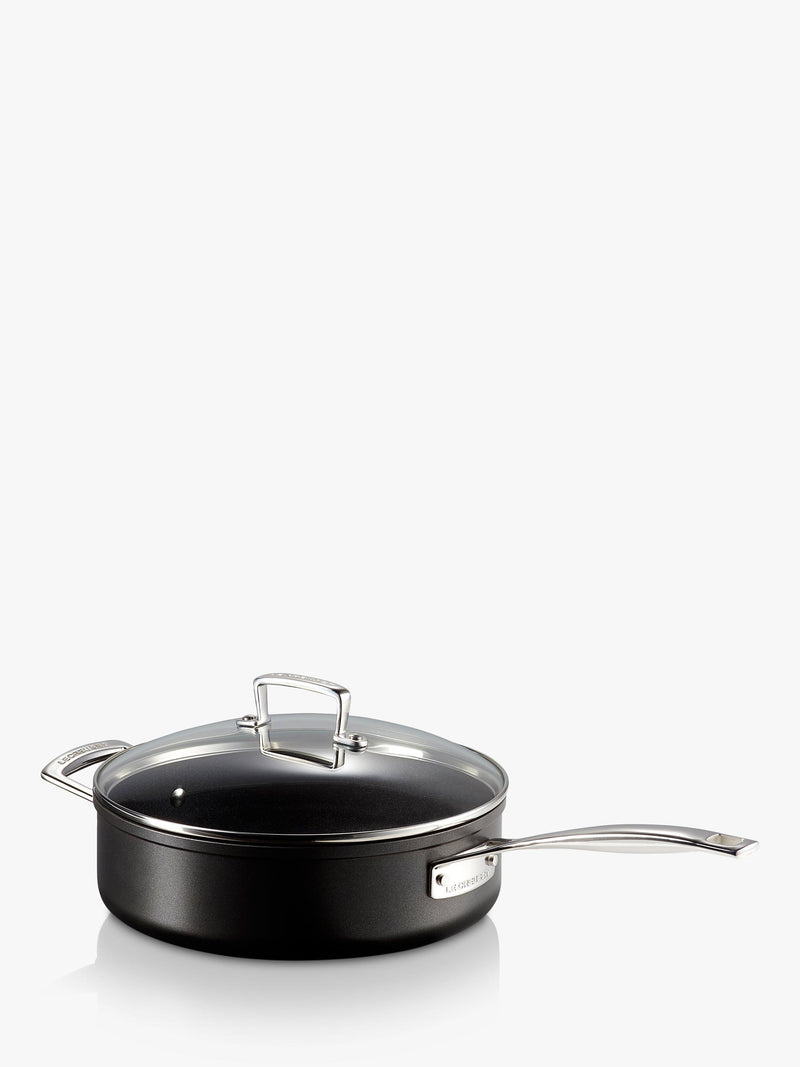Le Creuset toughened non-stick sauté pan with lid 26cm, UK version
