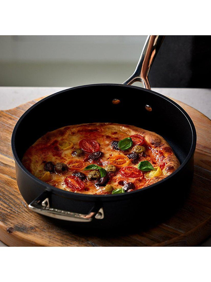 Le Creuset toughened non-stick sauté pan with lid 26cm, UK version