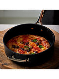 Le Creuset toughened non-stick sauté pan with lid 26cm, UK version