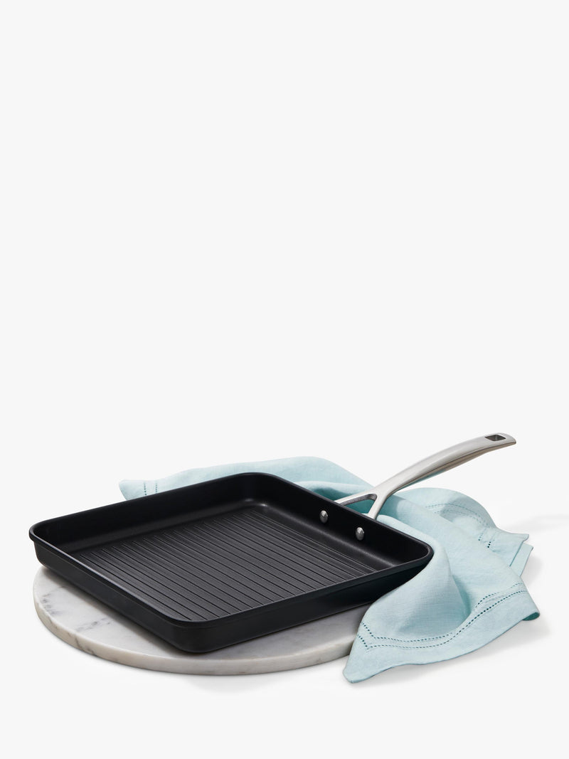 Le Creuset toughened non-stick square grill pan 28cm, UK version