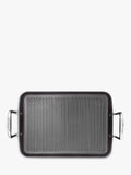 Le Creuset rectangular grill pan with toughened non-stick coating, 35cm, UK version