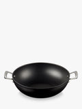 Le Creuset toughened non-stick aluminium wok 32cm, UK version
