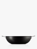 Le Creuset toughened non-stick aluminium wok 32cm, UK version
