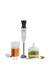 John Lewis Bosch MS6CA4150G ErgoMixx 800W Hand Blender, White- Buy online at McGrocer