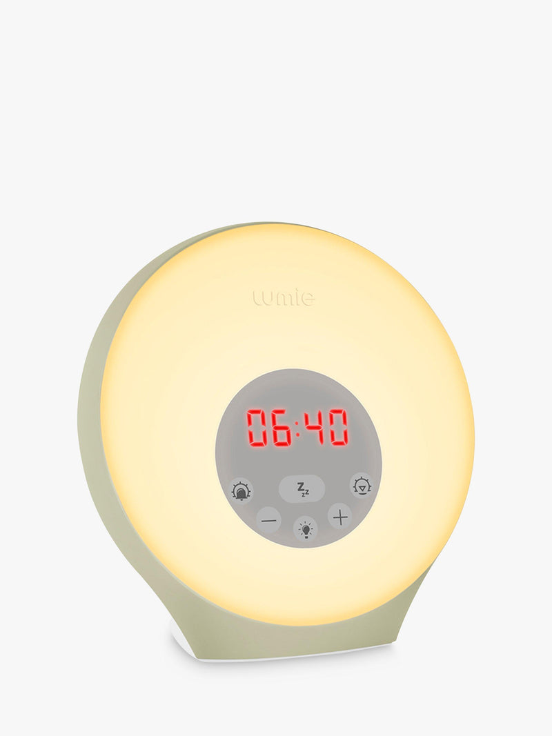 Lumie Sunrise Alarm wake up light table lamp small (British brand)