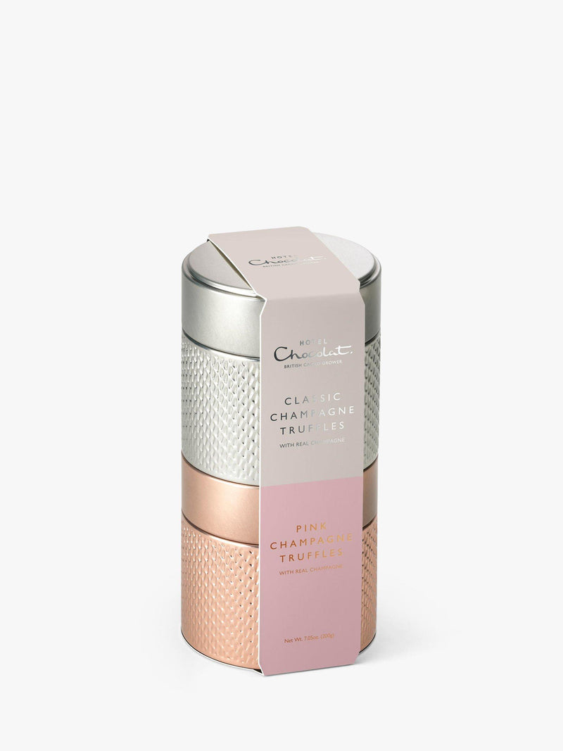 Hotel Chocolat Pink & Classic Champagne Truffles 200g, UK version
