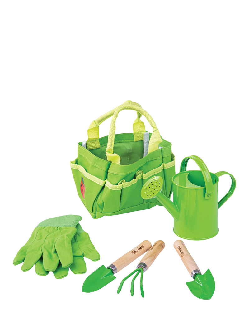 Bigjigs Toys Children's Garden Tool Bag - British product