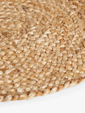 John Lewis jute oval placemats set of 2 natural, UK version
