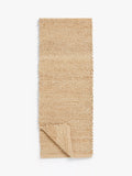 John Lewis jute fabric table runner Natural 180cm - British product