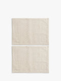 John Lewis cotton placemats diamond chevron pattern set of 2 (British brand)