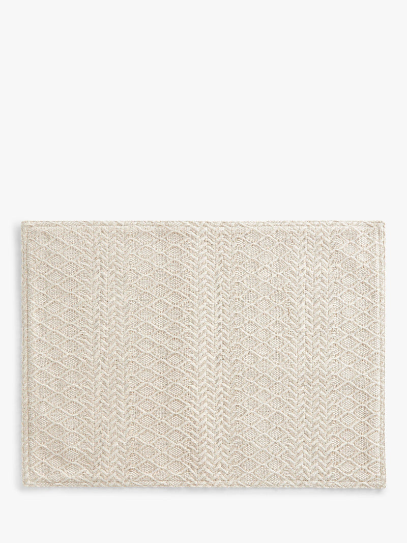 John Lewis cotton placemats diamond chevron pattern set of 2 (British brand)