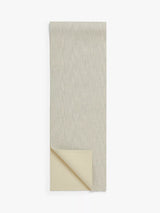 John Lewis John Lewis Double Layer Cotton Table Runner, 250cm, Natural/Black- Buy online at McGrocer