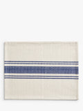 John Lewis navy natural striped cotton placemats, imported from UK