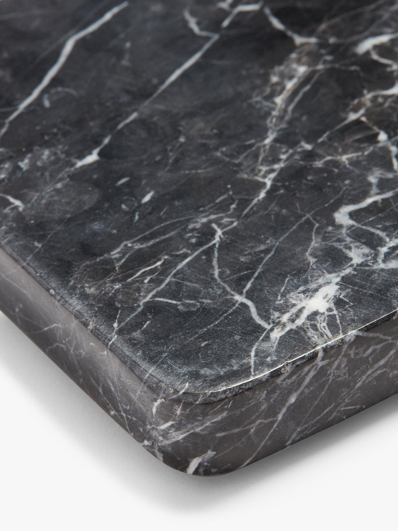 John Lewis black Marquina marble coasters set of 4 - British product