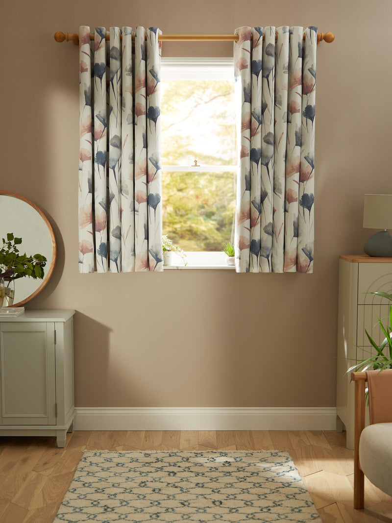 John Lewis ginkgo print blackout curtains 137x167cm - British product