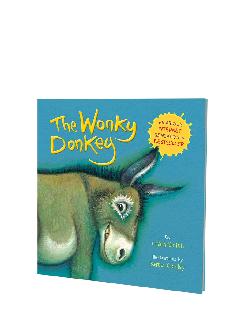 The Wonkey Donkey board book for children, UK version