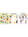Gardners My First Clock board book with movable clock (British brand)